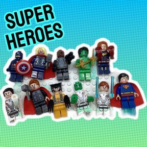 Marvel DC Superhero minifigures LOT